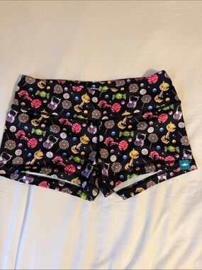 Wodbottom Black Candy Print Active Shorts